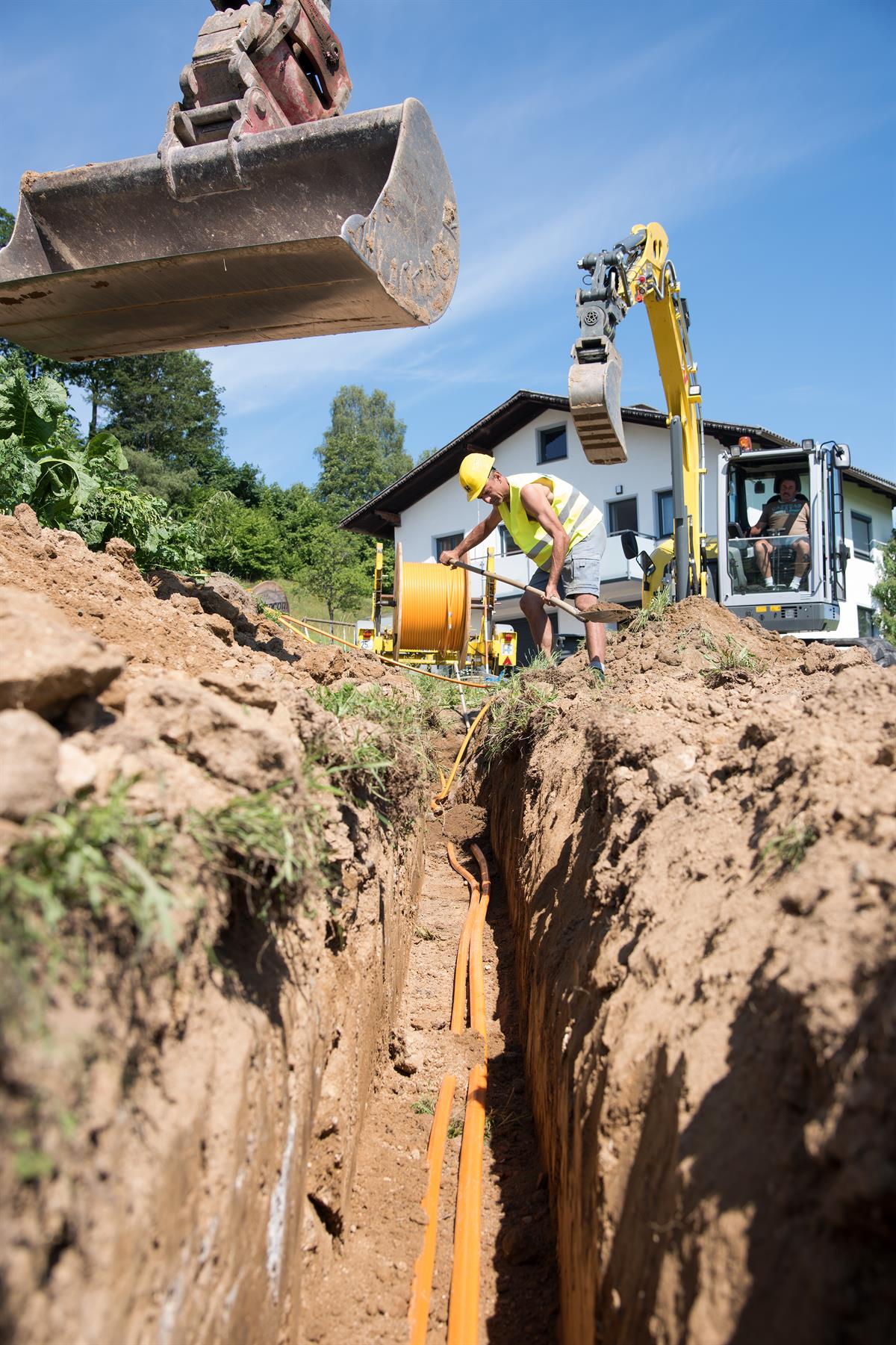 Symbolfoto FTTH-Ausbau 