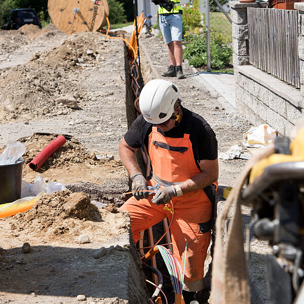 Symbolfoto FTTH-Ausbau 2708