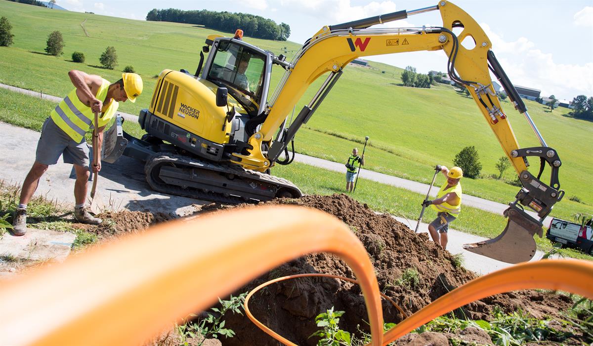 Symbolfoto FTTH-Ausbau 2674