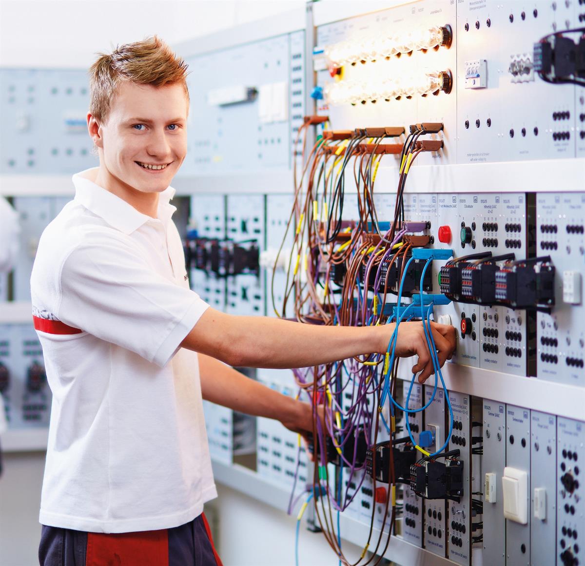 Ausbildung in der Lehrwerkstätte der Energie AG Oberösterreich in Gmunden