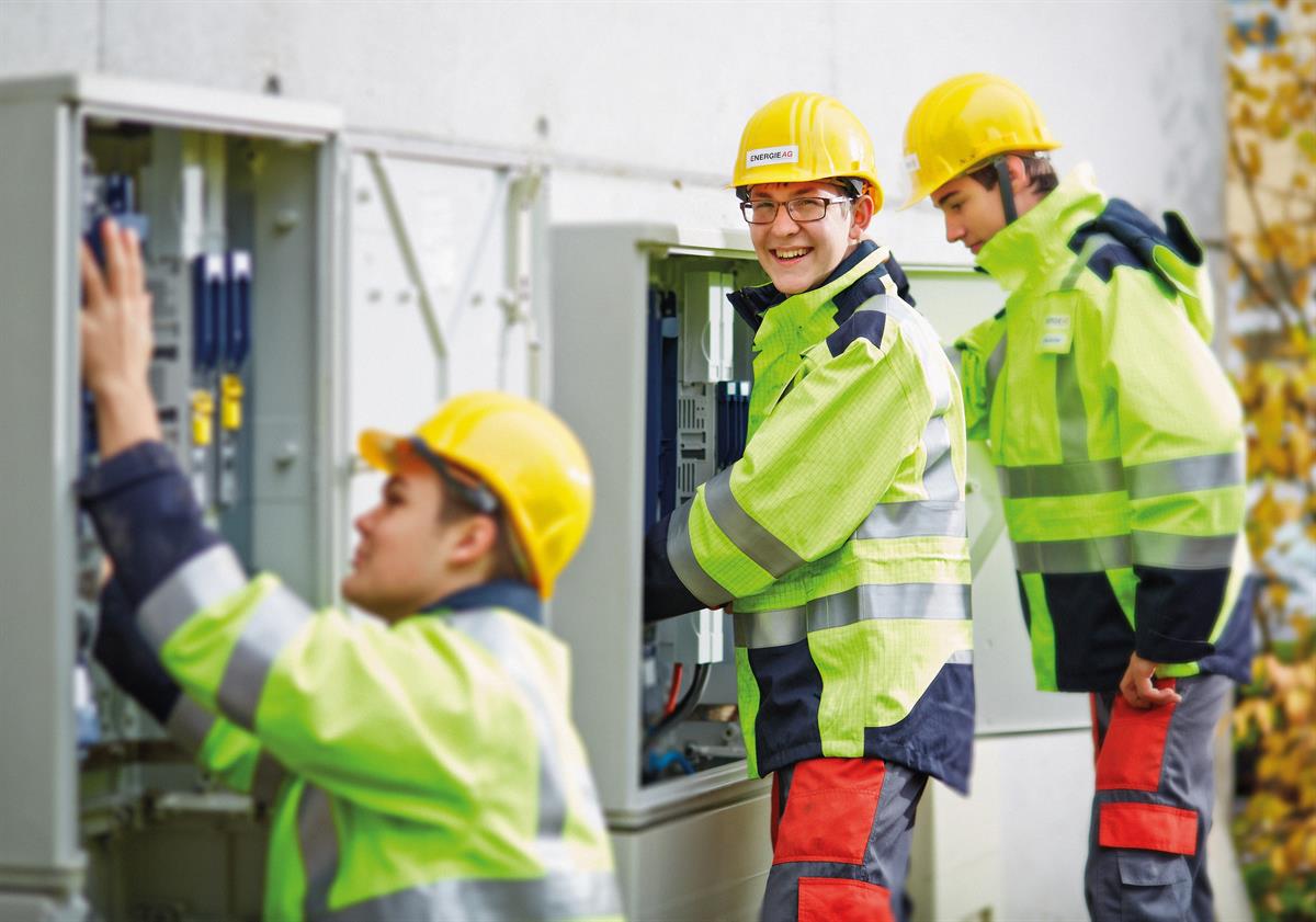 Ausbildung in der Lehrwerkstätte der Energie AG Oberösterreich in Gmunden