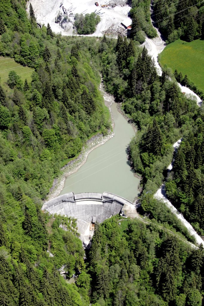 Speicher Ginau für das Speicherkraftwerk Wagrain-St.Johann