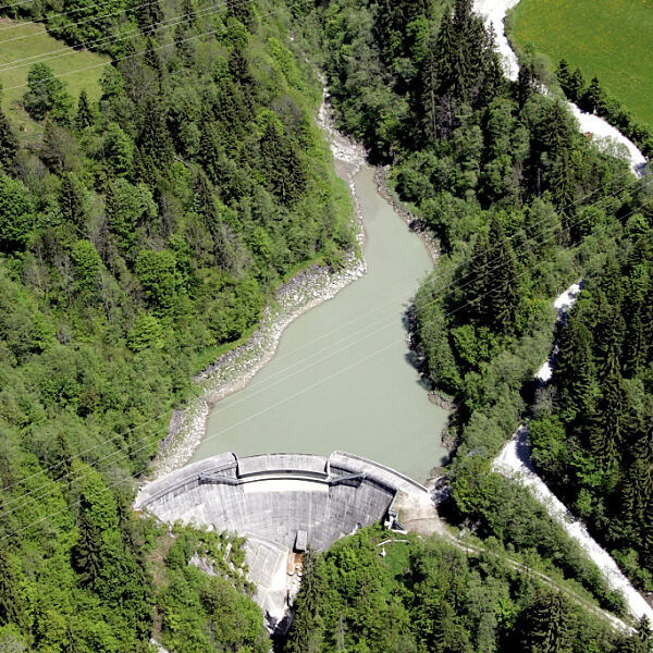 Speicher Ginau für das Speicherkraftwerk Wagrain-St.Johann