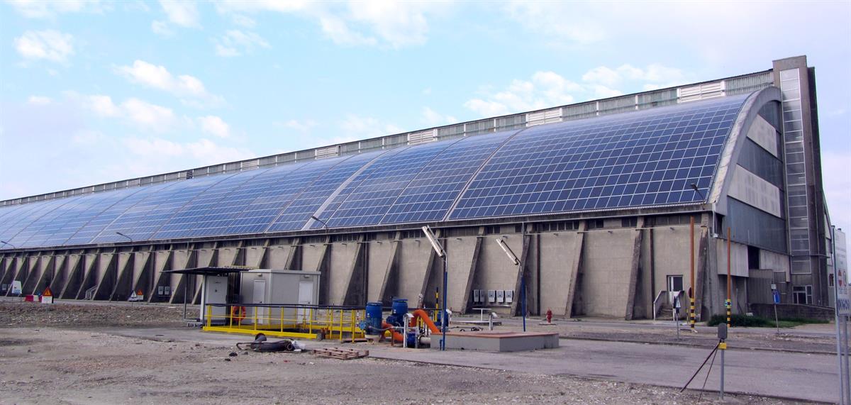 Photovoltaik-Kraftwerk Yara in Ferrara, Italien