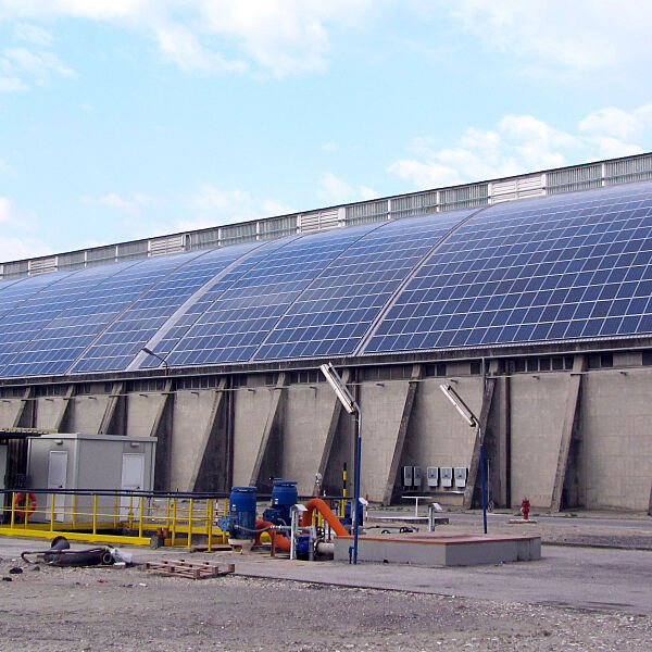 Photovoltaik-Kraftwerk Yara in Ferrara, Italien